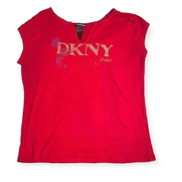 Y2k DKNY baby tee - Picture 1 of 2